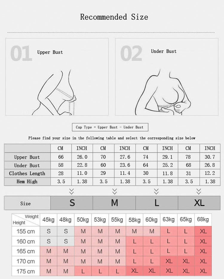 Women Sport Push Bra