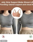 Seamless Full Coverage Push Up No Underwire Bras