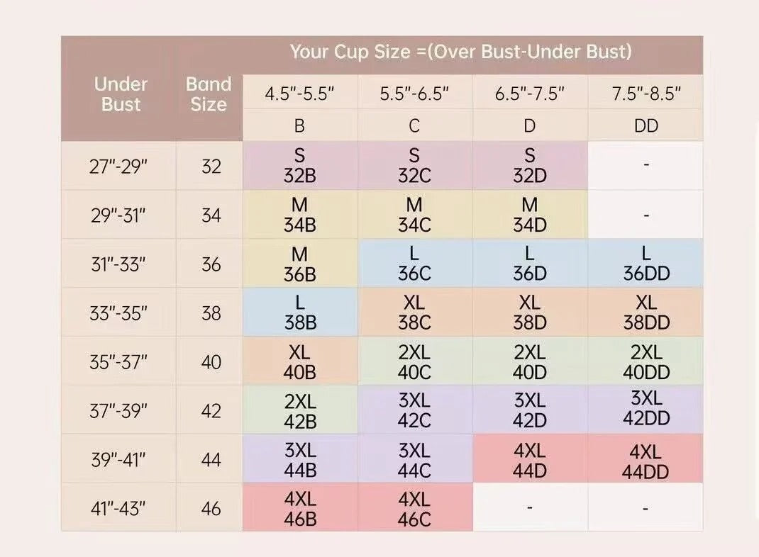 Seamless Full Coverage Push Up No Underwire Bras